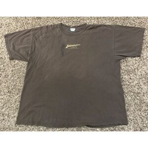 Y2K 2008 Indiana Jones And The Kingdom Of The Crystal Skull Shirt Mens Size 2XL